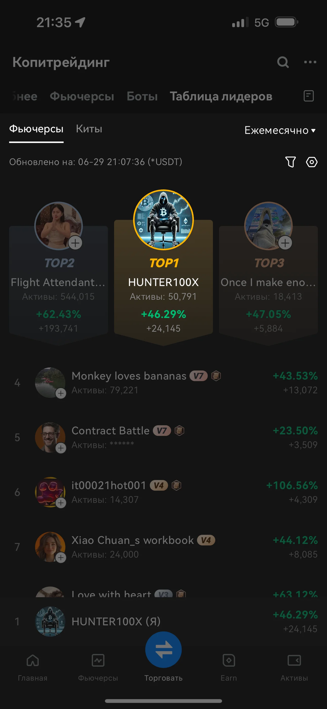 Result screenshot